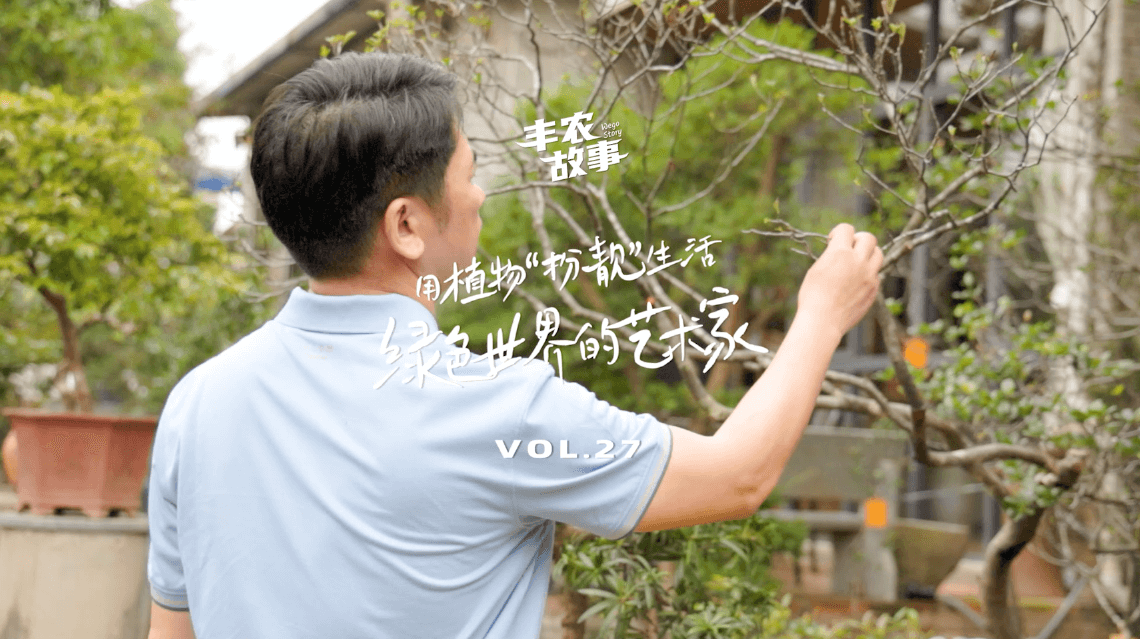 17年，他用一草一木去点亮了一个个家。